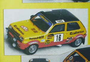 Модель 1:43 Renault 5 Alpine №16 Gr.2 «Calberson» Rallye Monte-Carlo (Jean «Jeannot» Ragnotti - FREQUELIN) (KIT)