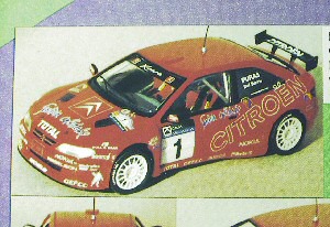 Модель 1:43 Citroen Xsara KIT-Car CHAMPIONNE D`ESPAGNE №1 (Jesus Puras - Carlos Del Barrio) KIT