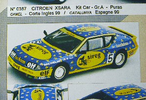 Модель 1:43 AlpineRenault GTA V.6 №5 SIREG - 1° EuropaCup №5 (Massimo Sigala) (KIT)