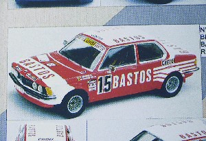 bmw 323 i №15 gr.2 «bastos» luigi racing - rallye circuit des ardennes - snyers (kit) MRK0394 Модель 1:43