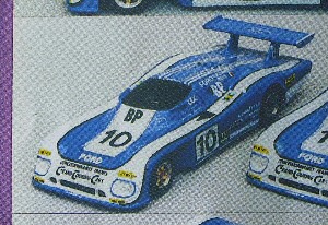 Модель 1:43 Ford MIRAGE M №10 «BP» 24h Le Mans (KIT)