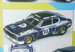 Модель 1:43 Ford Capri 2600 RS №95 «BERTHE MOLINE» 24h Le Mans (GUEURIE - FORNAGE) KIT