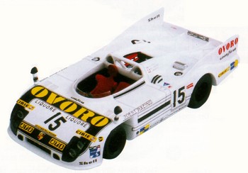 Модель 1:43 Porsche 908. 03 L JOEST OVORO - 4° 24h Le Mans 75 JAUNE №15 JOEST BARTH CASONI KIT