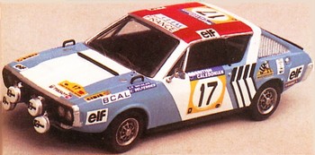Модель 1:43 Renault R 17 №17 Gr.2 USINE Safari-Rally (NICOLAS - DELFERRIER) KIT