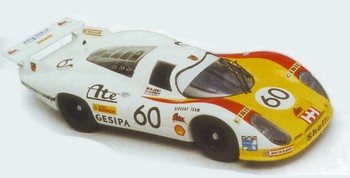 Модель 1:43 Porsche 908 LONGUE SIFFERT №60 24h Le Mans (KIT)