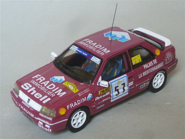 peugeot 309 16 s gr.n №57 rally rouergue (panizzi) MRK0350 Модель 1:43