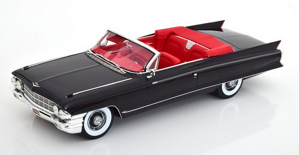 Cadillac Eldorado Biarritz Cabrio 1962 - black MITICA102002 Модель 1:18