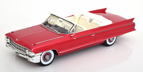 Cadillac Eldorado Biarritz Cabrio 1962 - red met. MITICA102003 Модель 1:18