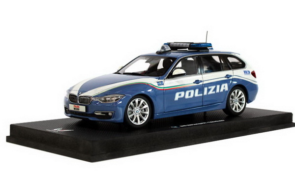 bmw 320 d touring (f31) polizia stradale 118.01.001 Модель 1:18