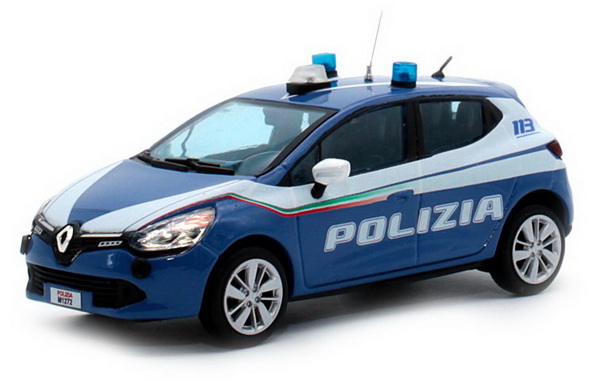 renault clio iv polizia 2013 143.01.017 Модель 1:43