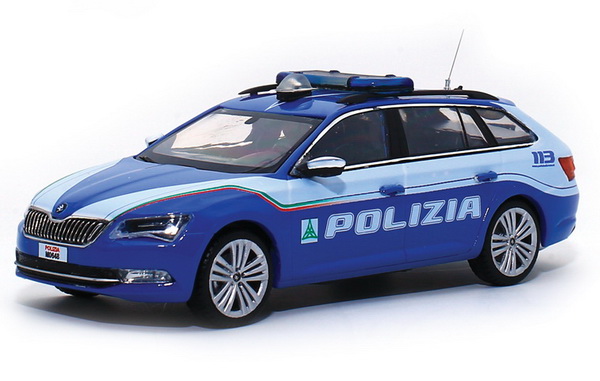 skoda superb iii series «polizia» stradale autovie venete 143.01.024 Модель 1:43