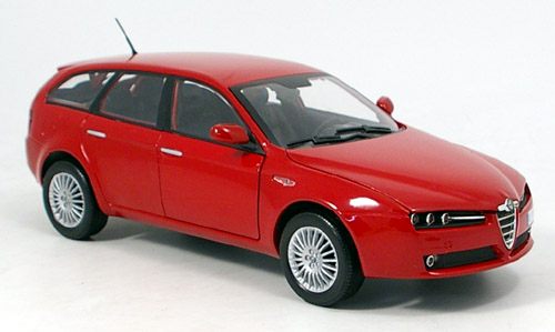 alfa romeo 159 station wagon - red 144133 Модель 1:18