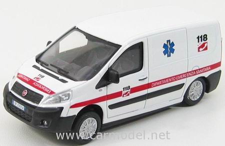fiat scudo «dipartimento emergenza sanitaria» MM53122D Модель 1:43