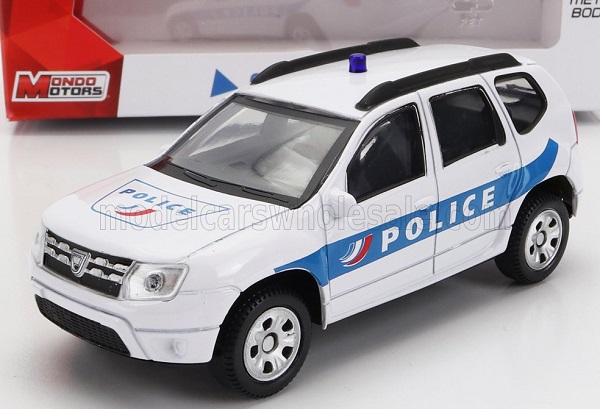 dacia duster police (2020), white MM53138-168809 Модель 1:43