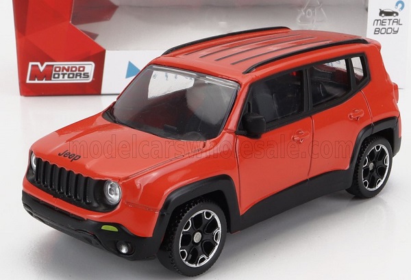 jeep renegade (2017), orange MM53140-168752 Модель 1:43