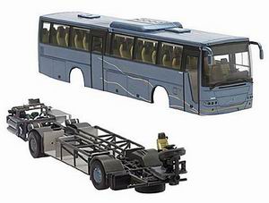 volvo 8700 (автобус) - blue met 10109 Модель 1:43