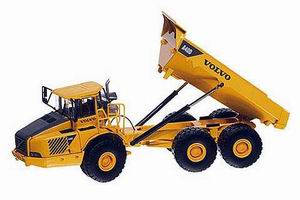 volvo a40d ce (тягач с самосвальным кузовом) - yellow 10267 Модель 1:50