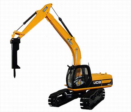 jcb excavator js 220 w hammer 13723 Модель 1:50