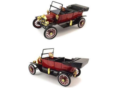 ford model t roadster convertible - red MC88141 Модель 1:18