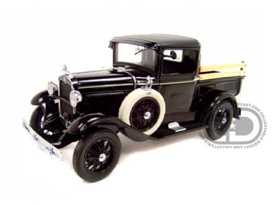 Модель 1:18 Ford Model A Stake PickUp Truck - black