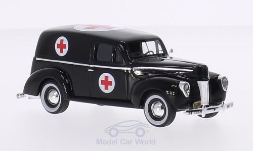 ford panel van ambulance us army - blacxk 213127 Модель 1:43