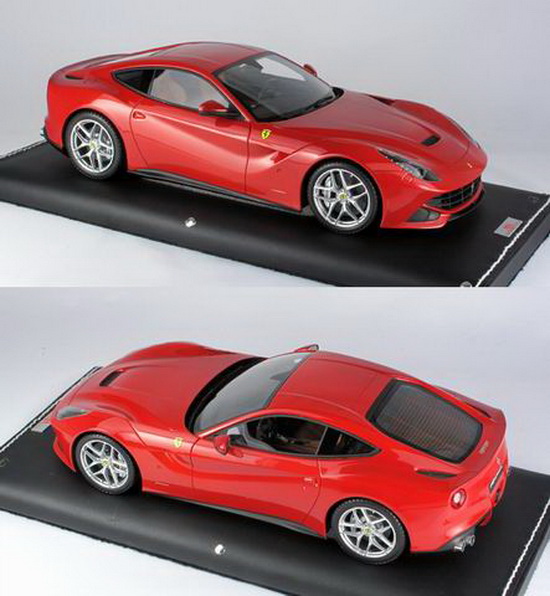 Модель 1:18 Ferrari F12 Berlinetta - rosso corsa (199pcs).