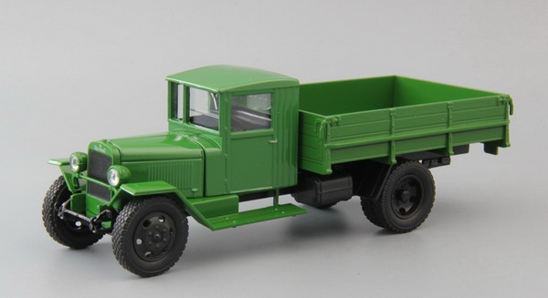 УралЗиС-5М бортовой - зеленый H229 Модель 1:43