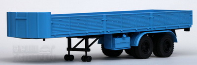 5205 п/прицеп - синий H855 Модель 1:43