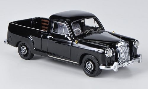 Модель 1:43 Mercedes-Benz 180 (W120) Bakkie - black (L.E.300pcs for ModelCarWorld)