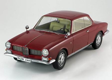 bmw 3200 cs bertone coupe - red 18011COUPR Модель 1:18