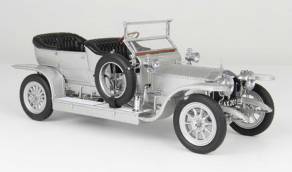 Модель 1:18 Rolls-Royce Silver Ghost - silver