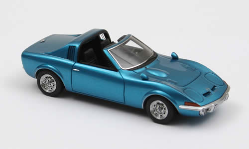 Модель 1:43 Opel GT Aero - blue met