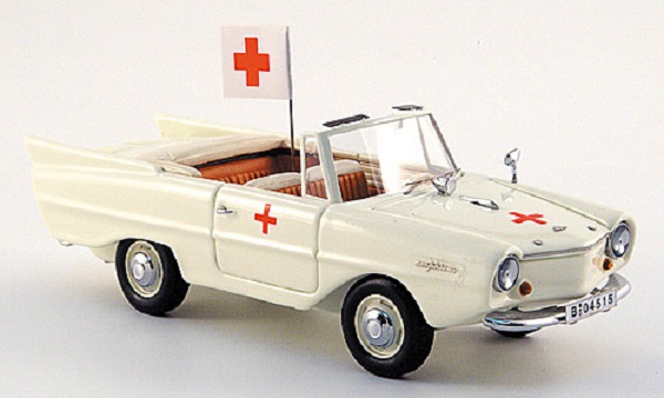 Модель 1:43 Amphicar Ambulance - white