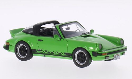 Модель 1:43 Porsche 911 Carrera targa USA (930) - green/black