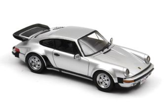Модель 1:43 Porsche 930 turbo USA - silver