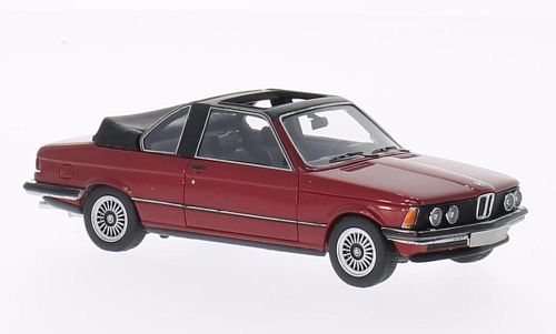 Модель 1:43 BMW 320 (E21) Baur Cabrio - dark red met