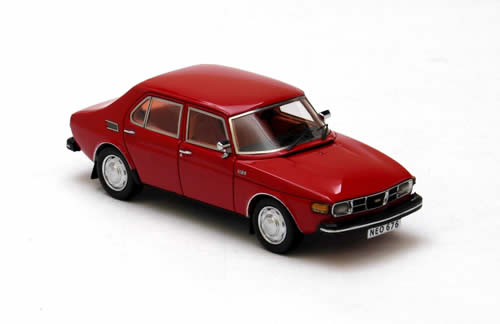 Модель 1:43 Saab 99 (4-door) - red