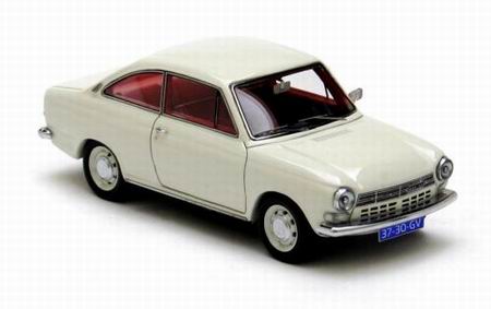 Модель 1:43 DAF 55 Coupe - white with red interior