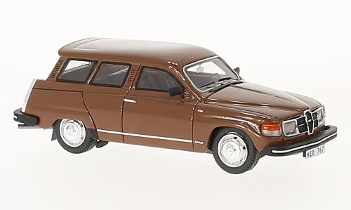 saab 95gl station wagon 1979 brown NEO43767 Модель 1:43