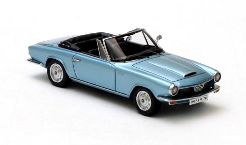 Модель 1:43 Glas 1300 GT Cabrio - blue met