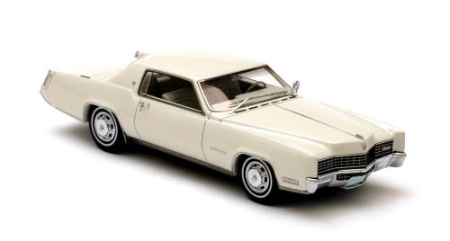 Модель 1:43 Cadillac Eldorado Coupe - grey/white