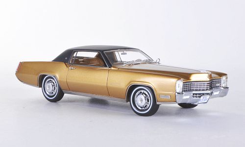 Модель 1:43 Cadillac Eldorado Coupe - gold/black