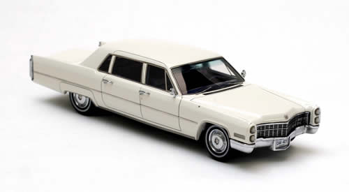 cadillac fleetwood seventy-five limousine - white NEO44401 Модель 1:43