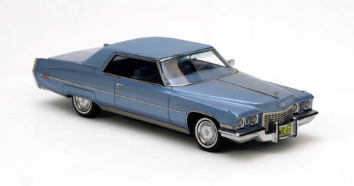Модель 1:43 Cadillac Coupe de Ville - blue met