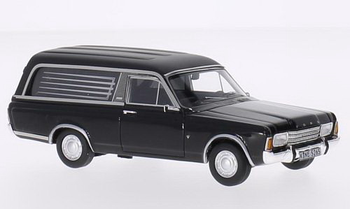Ford Taunus P7 Pollmann Funeral (катафалк) 1969 Black NEO45265 Модель 1 43