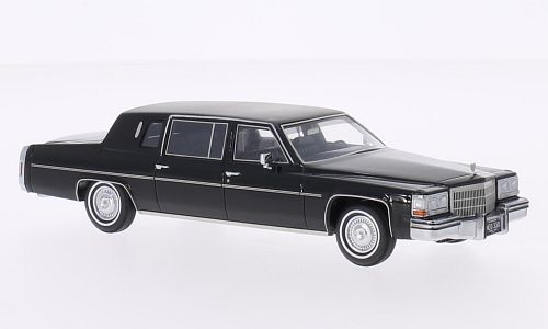 cadillac fleetwood formal limousine - black NEO45330 Модель 1:43