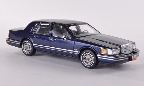 Модель 1:43 Lincoln Town Car - dark blue met