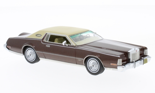 Модель 1:43 Lincoln Continental Mk IV - brown met/beige