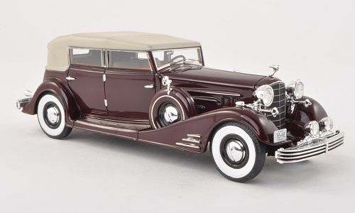 Модель 1:43 Cadillac Fleetwood Allweather Phaeton - dark red