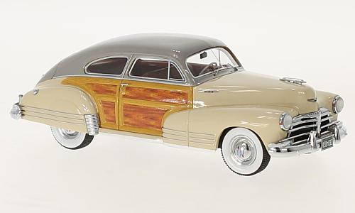 Модель 1:43 Chevrolet Fleetline Aerosedan 1948 Beige/Wooden